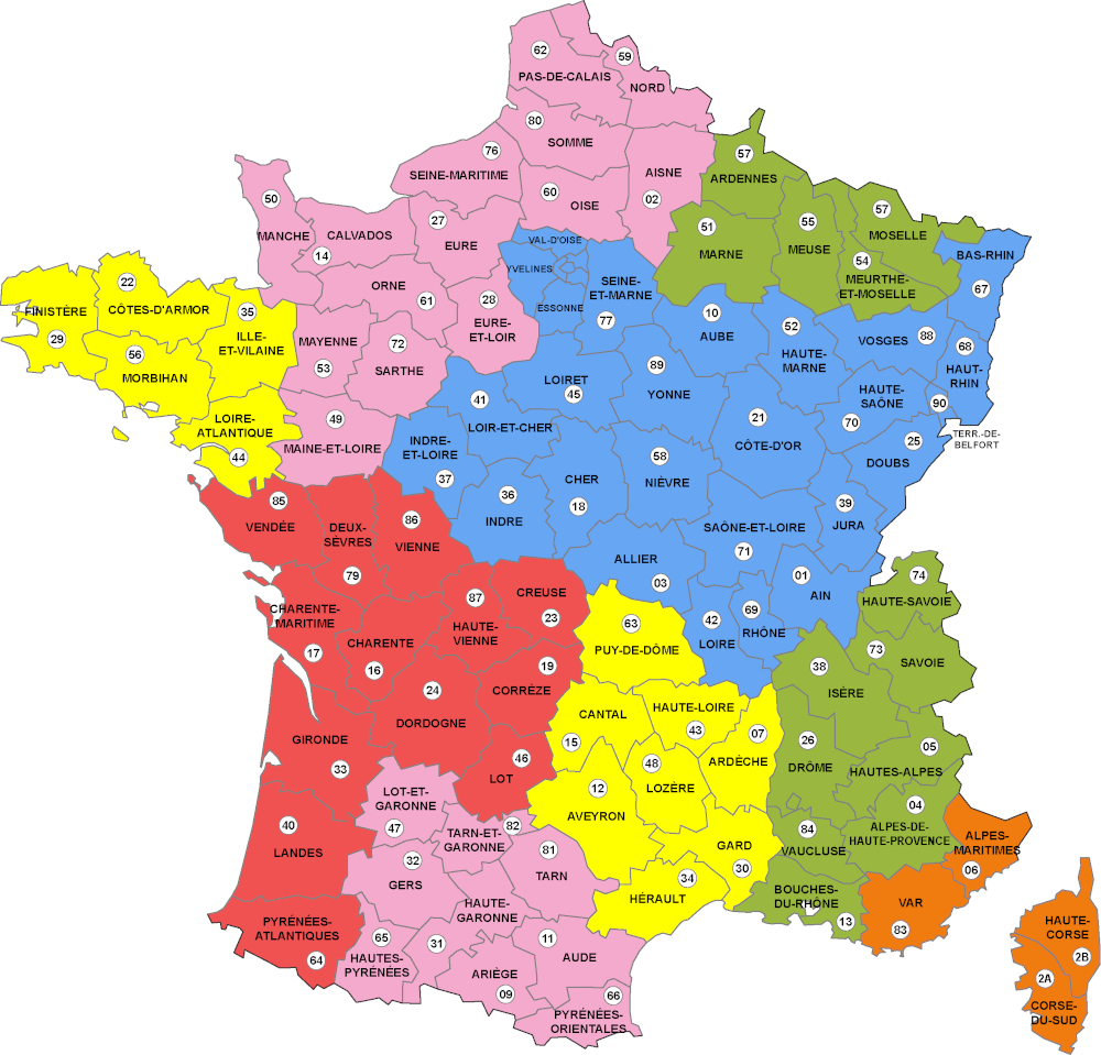 carte france mareva